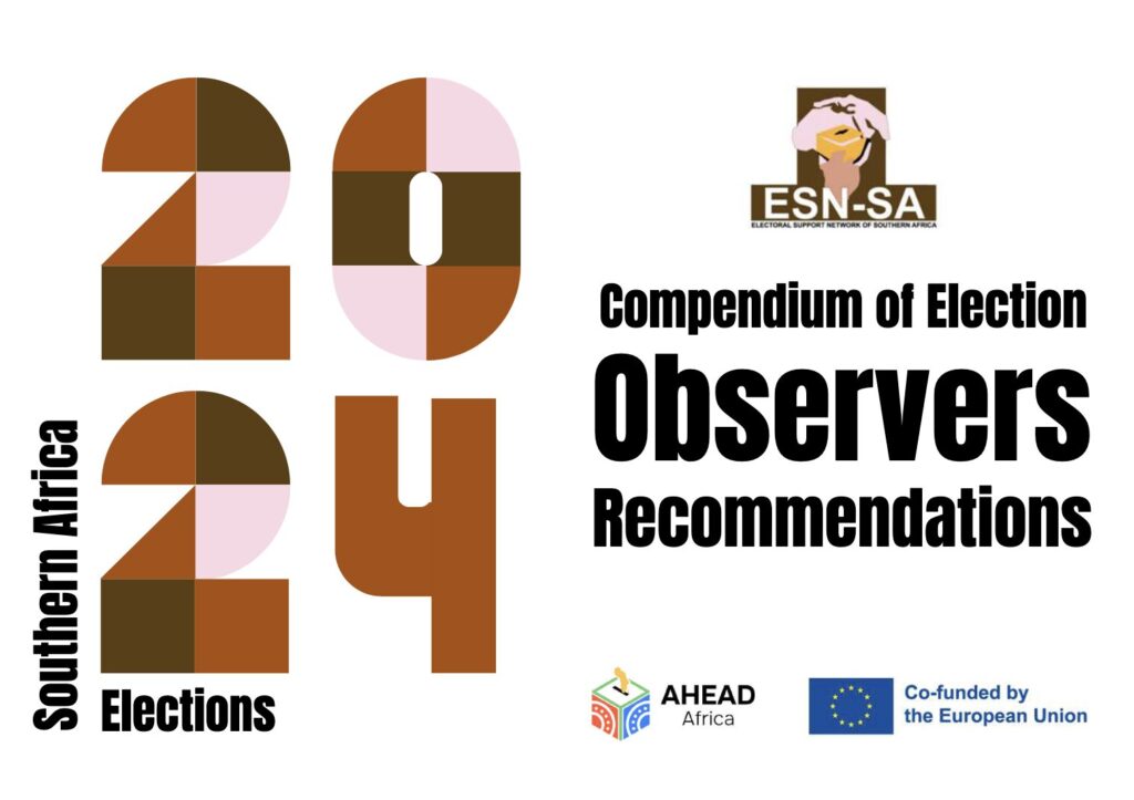 Southern African 2024 Elections Compendium of Recommendations